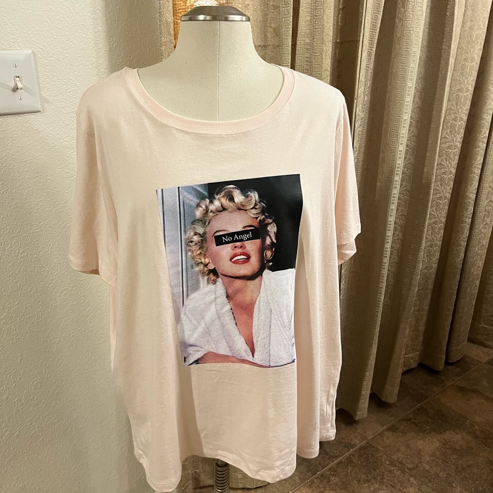 Plus Size Marilyn Monroe T-Shirt size 3X Stretch